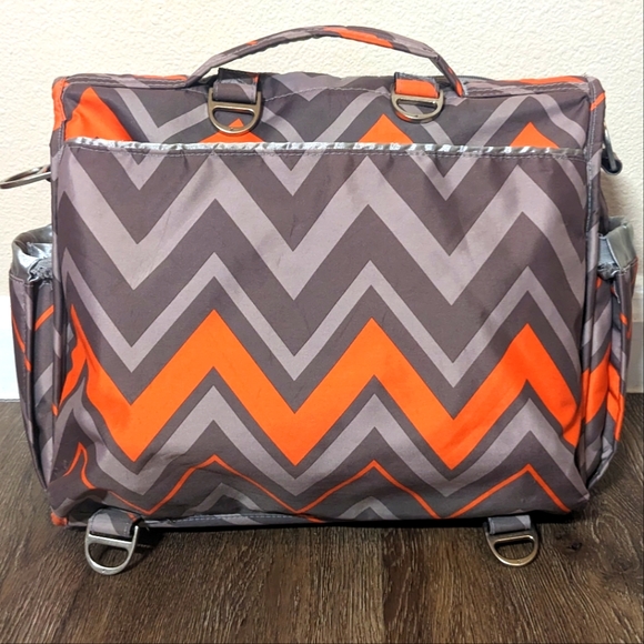 JuJuBe BFF Diaper Bag - Ziggy Zag, VGUC (DISCONTINUED!) - Picture 2 of 14